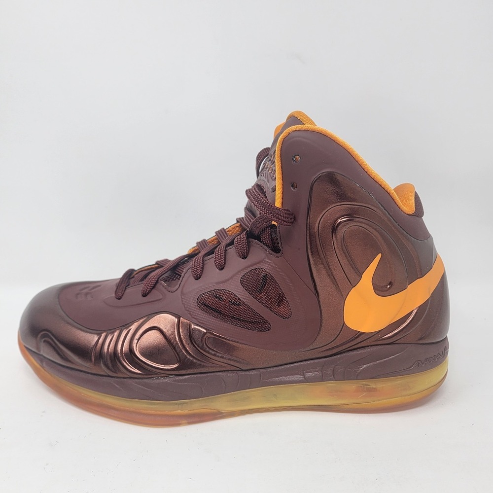 Nike Air Max Hyperposite Team Brown / Mandarin Orange Men's 8.5 (No Insoles)